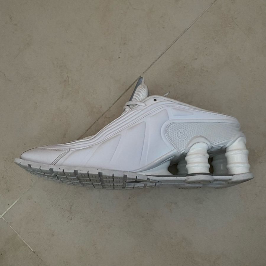 Nike x Martine Rose Shox White Limited Collaboration-11