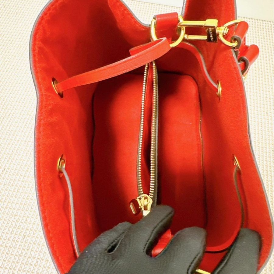 Lv NeoNoe BB Bag 紅色水桶肩背包❤️爆款甜甜價釋出💫-13