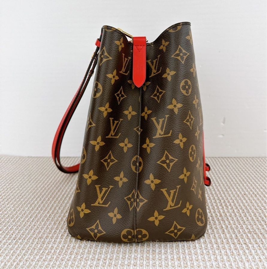 Lv NeoNoe BB Bag 紅色水桶肩背包❤️爆款甜甜價釋出💫-10