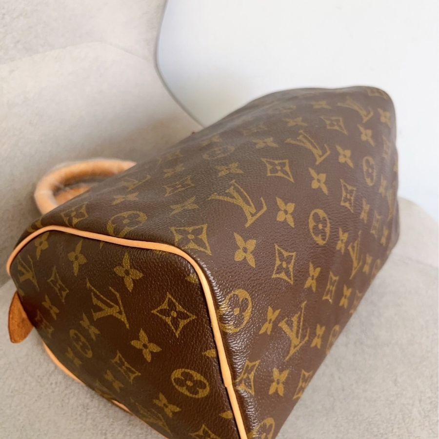 Lv Speedy 25 老花枕頭包🤎奧黛麗赫本同款❤️🔥男女適用款❤️-11