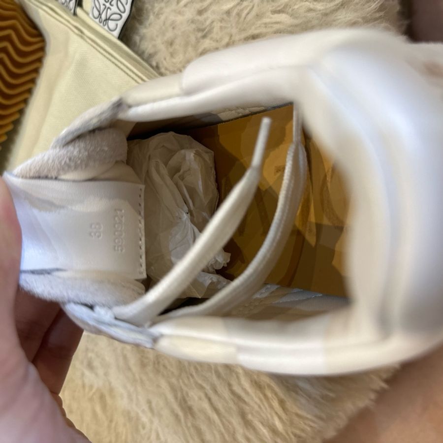 LOEWE FLOW RUNNER 德訓鞋阿甘鞋 白 38-10