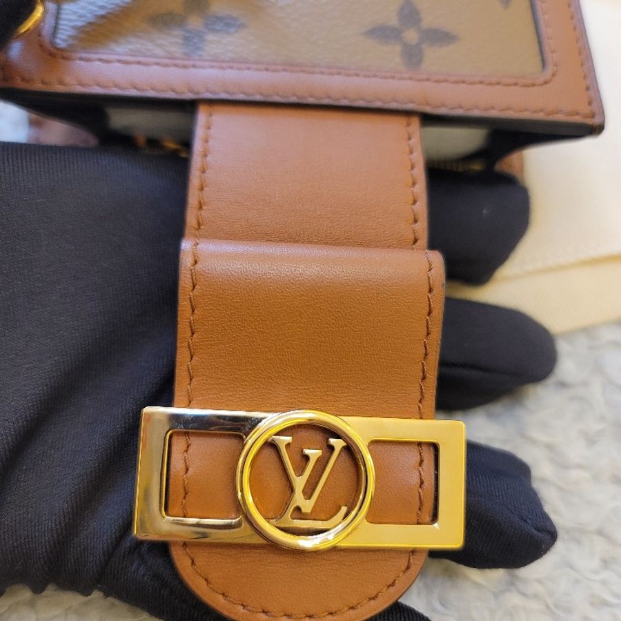 LV M68751 DAUPHINE MULTICARTES經典雙色Reverse帆布卡夾/零錢包-19