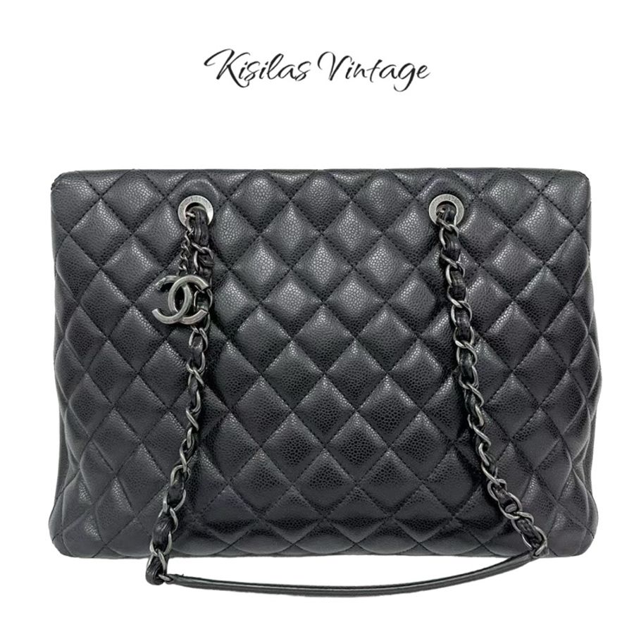 Chanel Caviar Tote Bag-0