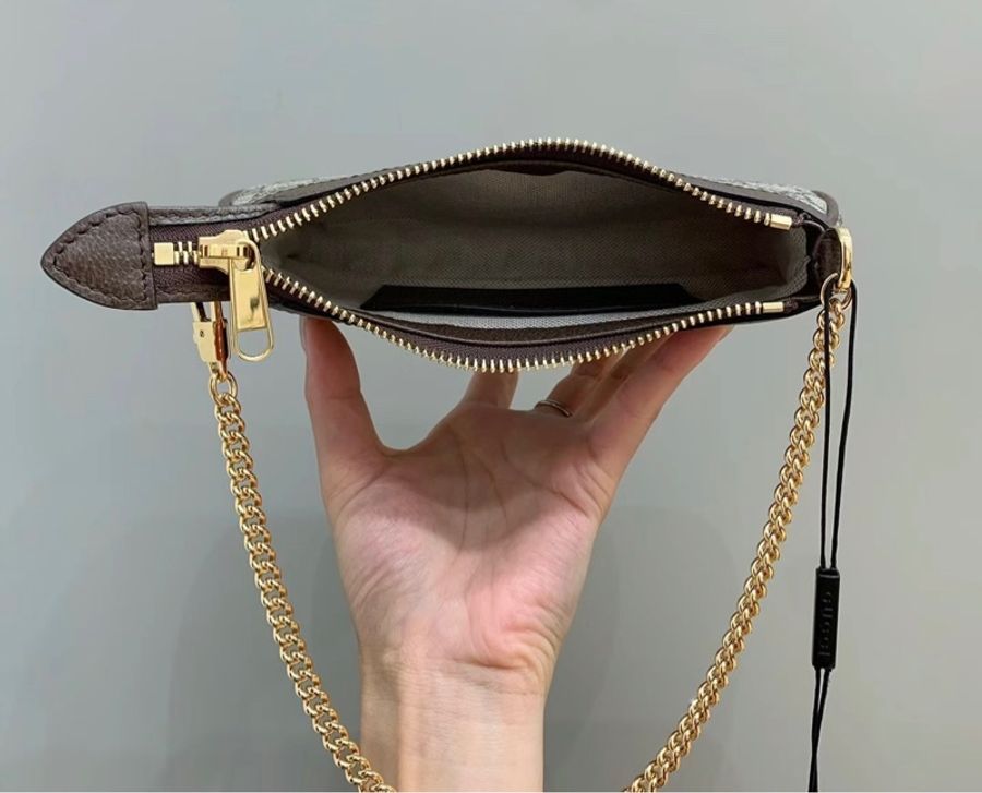 【哥吉拉精品時尚】Gucci古馳 老花麻將包🀄️ 全新閒置🆕-9