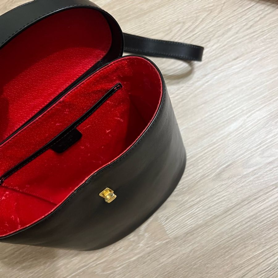 瑞奇二手精品 celine 萬用包 19x20 側背 方盒子 美品-4