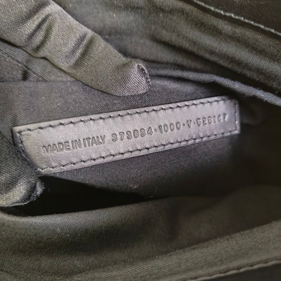 ‼️年中慶降價‼️創新低價只到6/21🎁㊣✨BALENCIAGA✨巴黎世家 潮流 皮革 帆布 黑色 印字 手拿包 改造 鏈條包 斜背包 肩背包/二手包/二手精品/保證正品🌳二手樹屋🌳-24