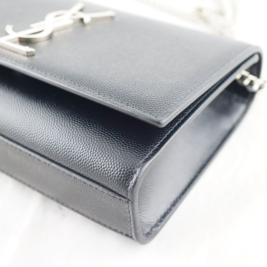 YSL Saint Laurent kate粒面小牛皮手袋 肩背包 斜背包-14