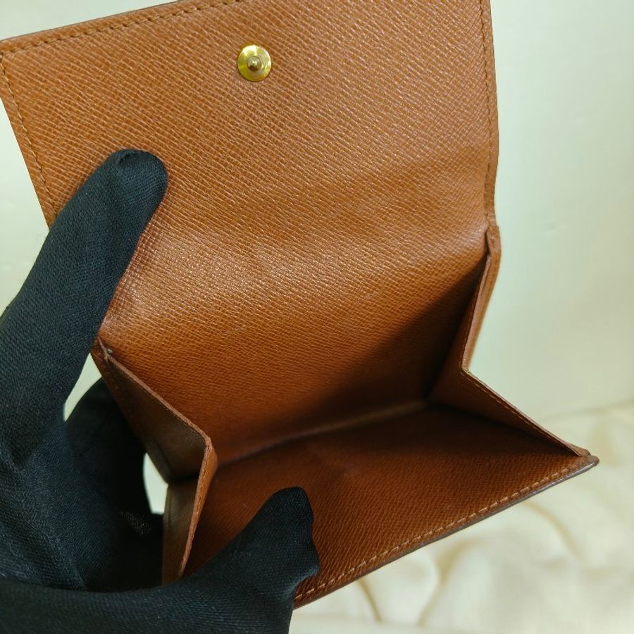 👔88節+七夕♥️限時一週狂降♥️㊣✨Louis Vuitton✨路易威登 LV 老花 三折 短夾 皮夾 錢包/二手精品/二手包/保證正品🌳二手樹屋🌳-18