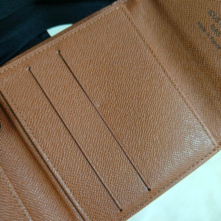 👔88節+七夕♥️限時一週狂降♥️㊣✨Louis Vuitton✨路易威登 LV 老花 三折 短夾 皮夾 錢包/二手精品/二手包/保證正品🌳二手樹屋🌳-21