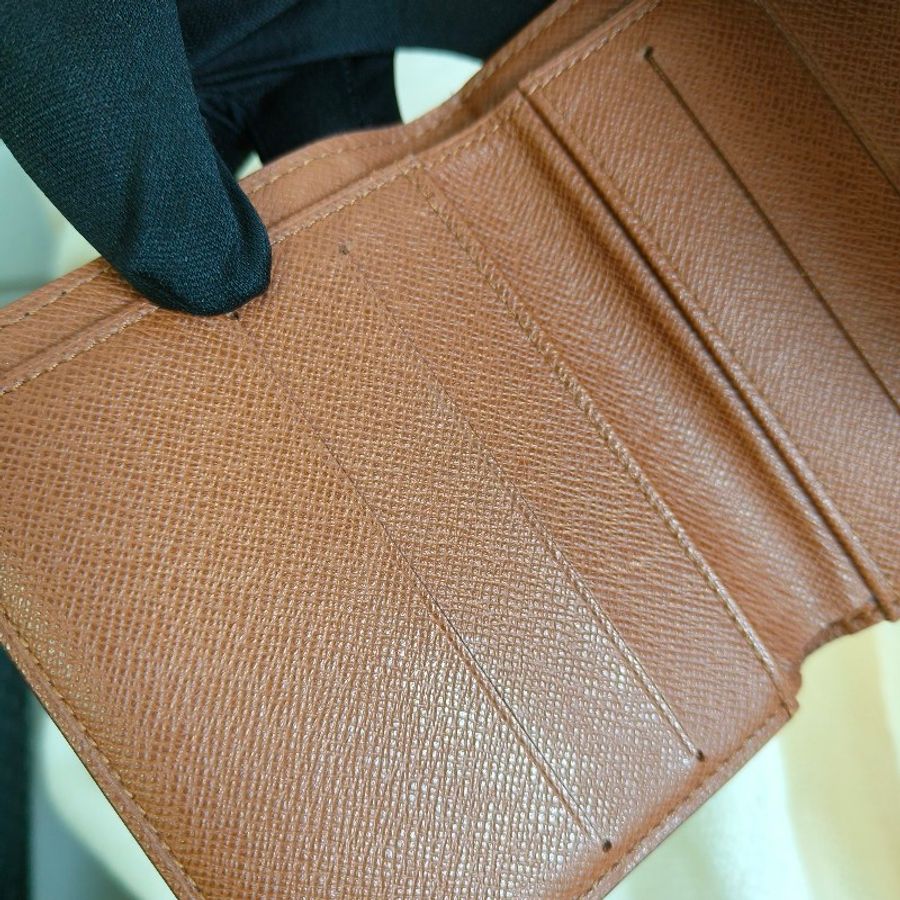 👔88節+七夕♥️限時一週狂降♥️㊣✨Louis Vuitton✨路易威登 LV 老花 三折 短夾 皮夾 錢包/二手精品/二手包/保證正品🌳二手樹屋🌳-22