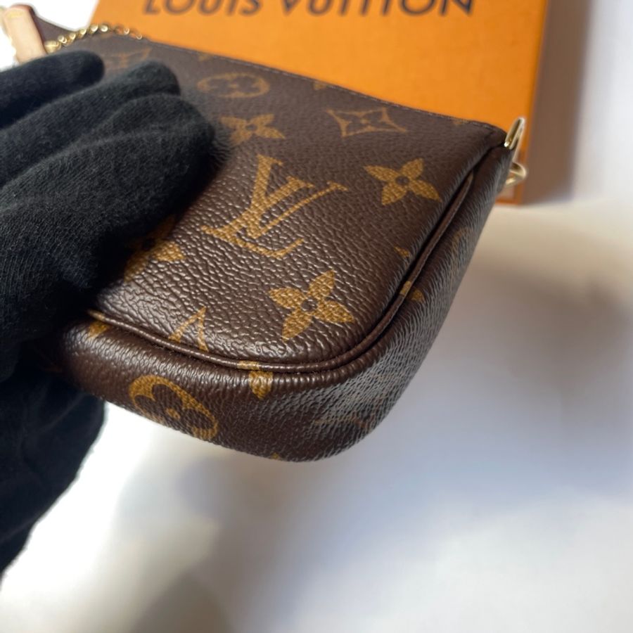 Louis Vuitton 圓花迷你麻將包-7