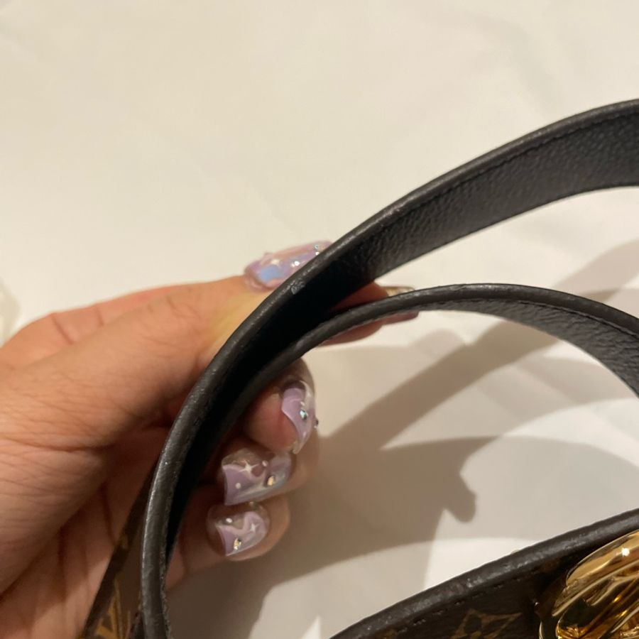 LV 皮帶85cm-5