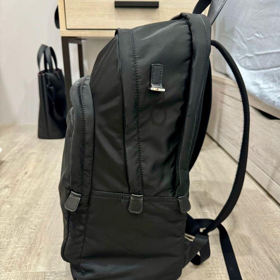 Prada 後背包 Re-Nylon 與 Saffiano 皮革背囊 專櫃精典款-30