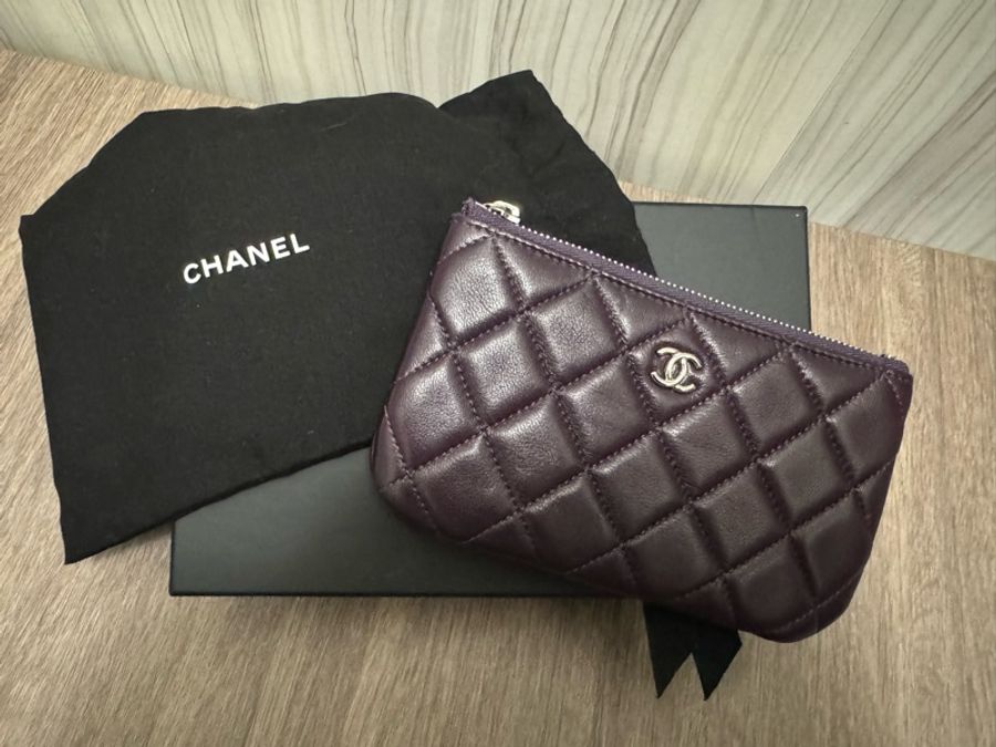 Chanel 經典一字零錢包-1