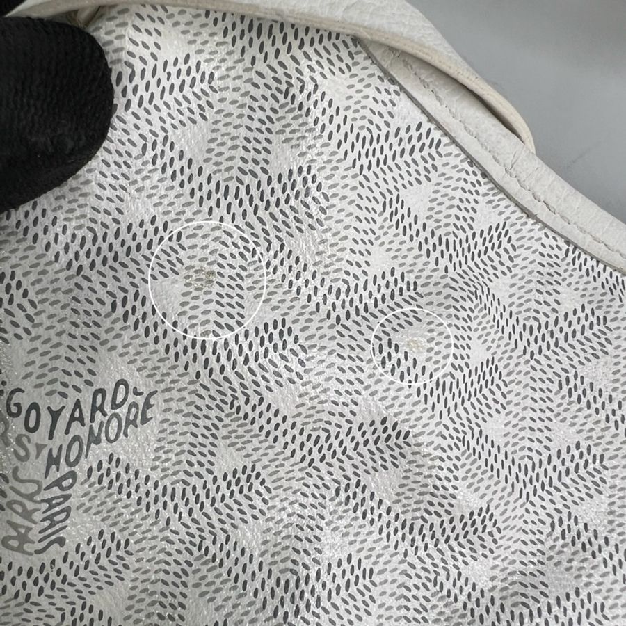 Goyard. hobo 白色-6