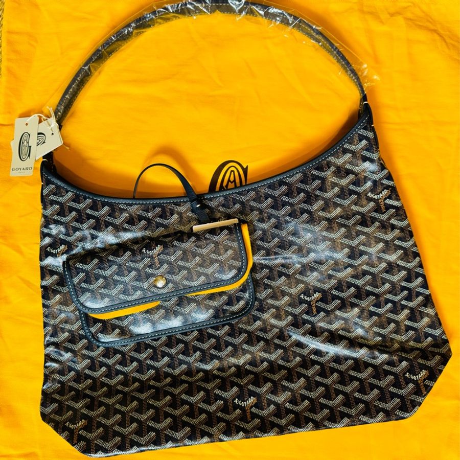 Goyard Hobo 深藍色 肩背包 全新品-1