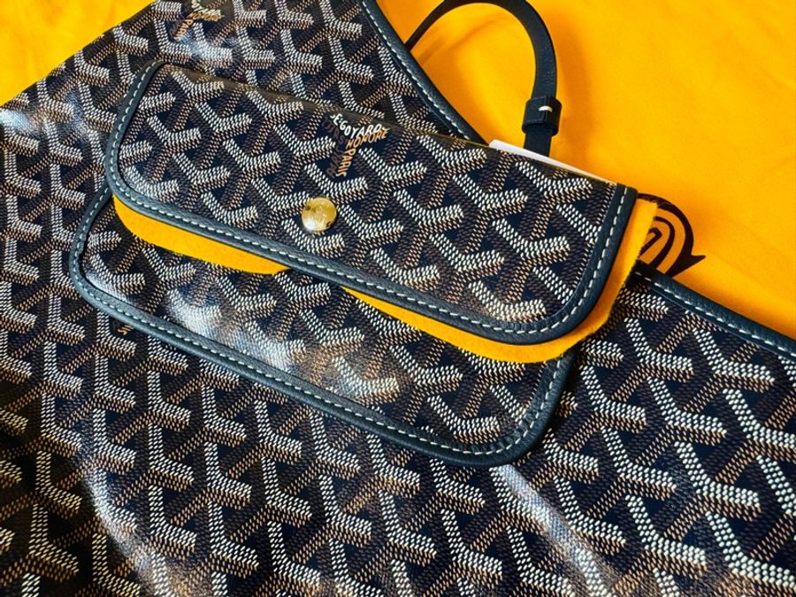 Goyard Hobo 深藍色 肩背包 全新品-3