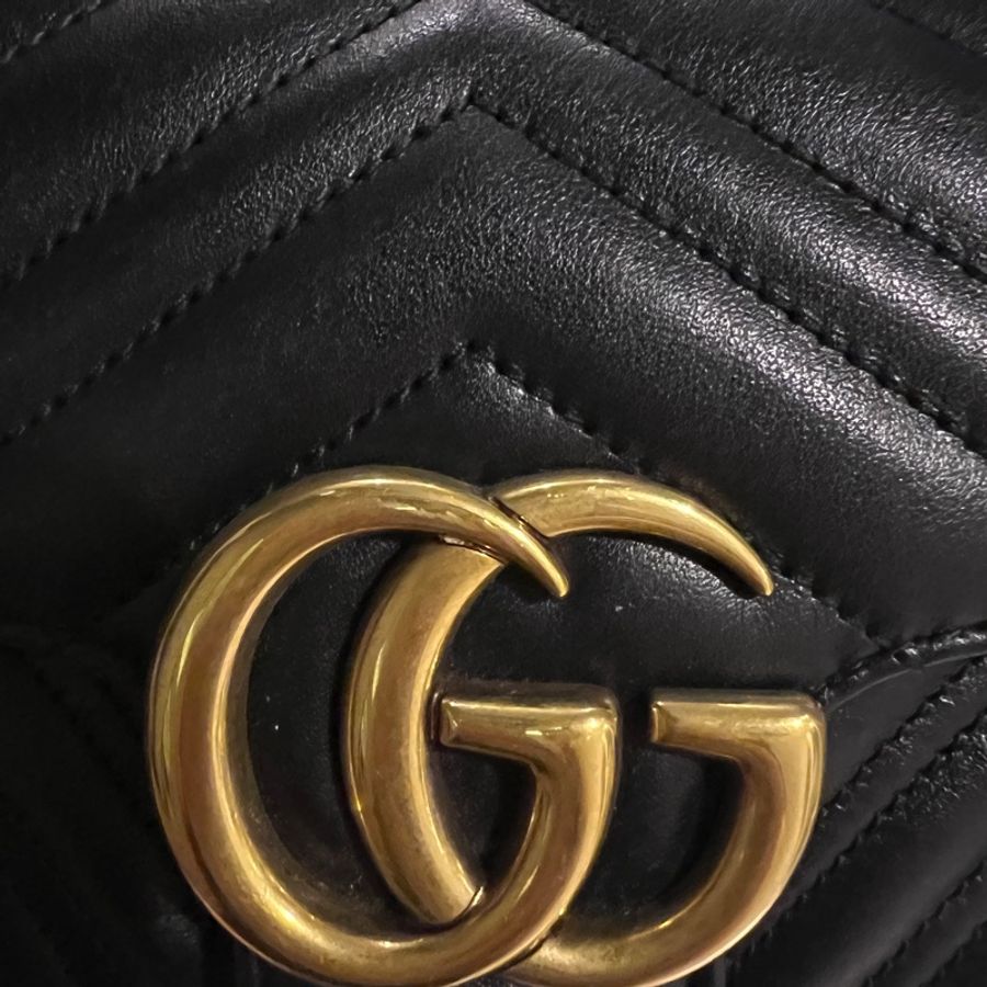 Gucci Marmont 系列 26cmx12cm GG仿舊金扣 (🇮🇹義大利本店親自購入保證真品）-2