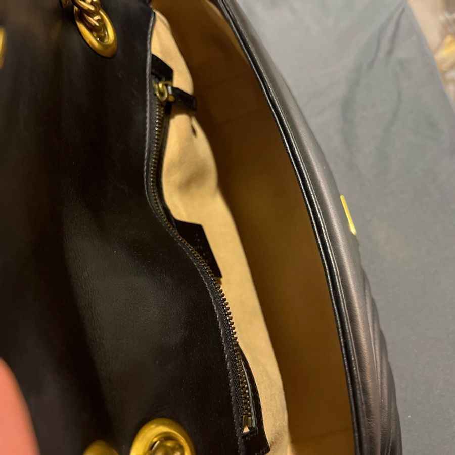 Gucci Marmont 系列 26cmx12cm GG仿舊金扣 (🇮🇹義大利本店親自購入保證真品）-9