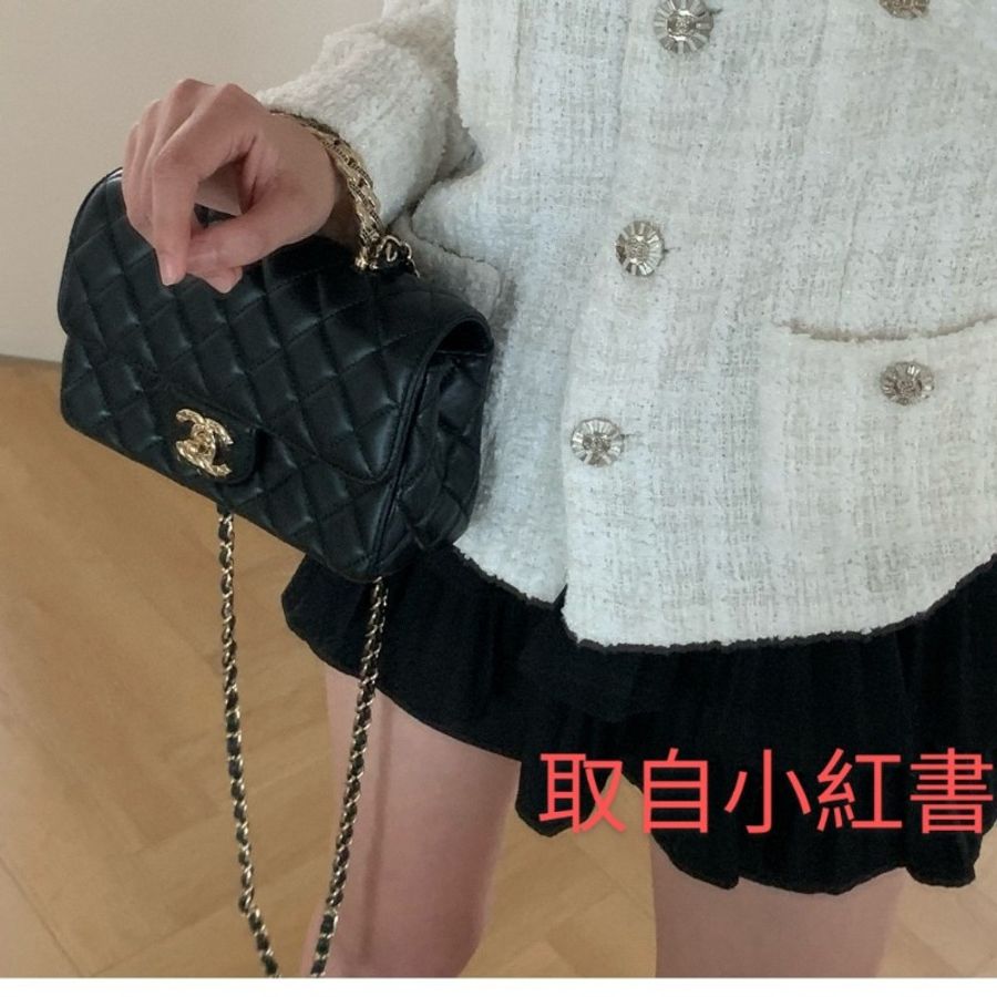 ❤️香奈兒24A 水鑽手柄CF大Mini-23
