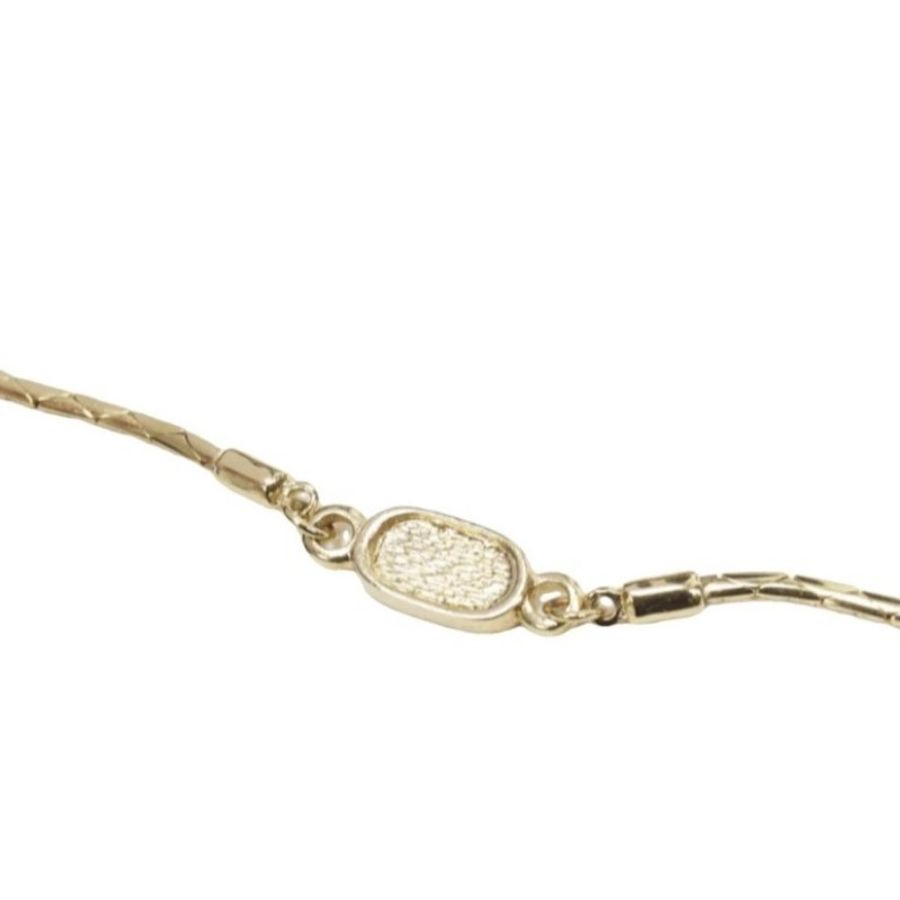 gold plated vintage Dior necklace-2