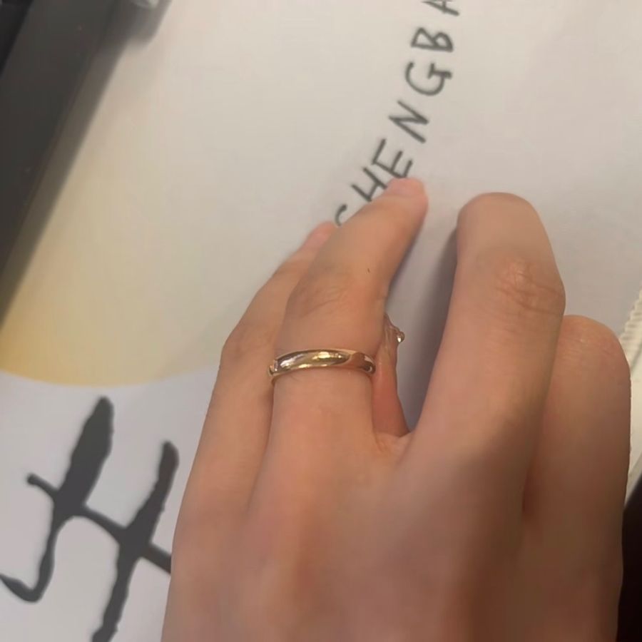 CARTIER 卡地亞1895系列 18K玫瑰金戒指 51碼(誠可議)-6