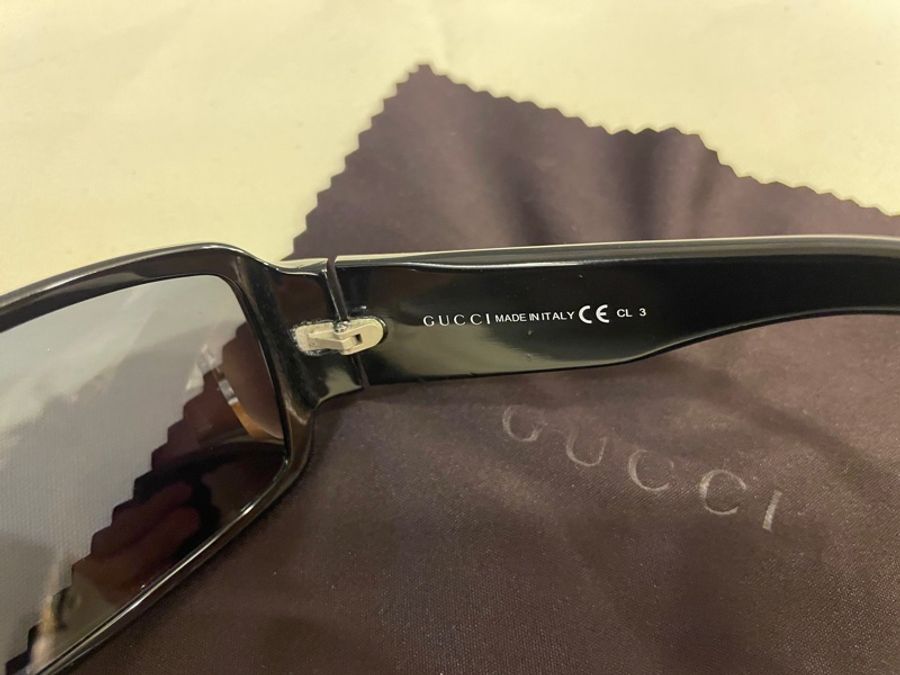 （全新閒置品）Gucci運動型 太陽眼鏡/墨鏡-3