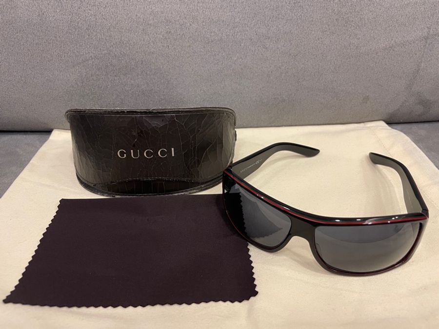 （全新閒置品）Gucci運動型 太陽眼鏡/墨鏡-12