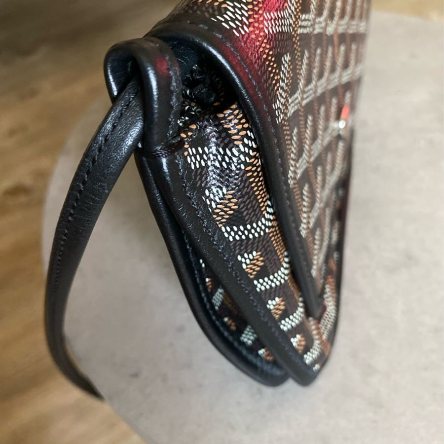 Goyard plumet 信封包Pocket Wallet 手拿包 / 斜背包 經典黑色款-2