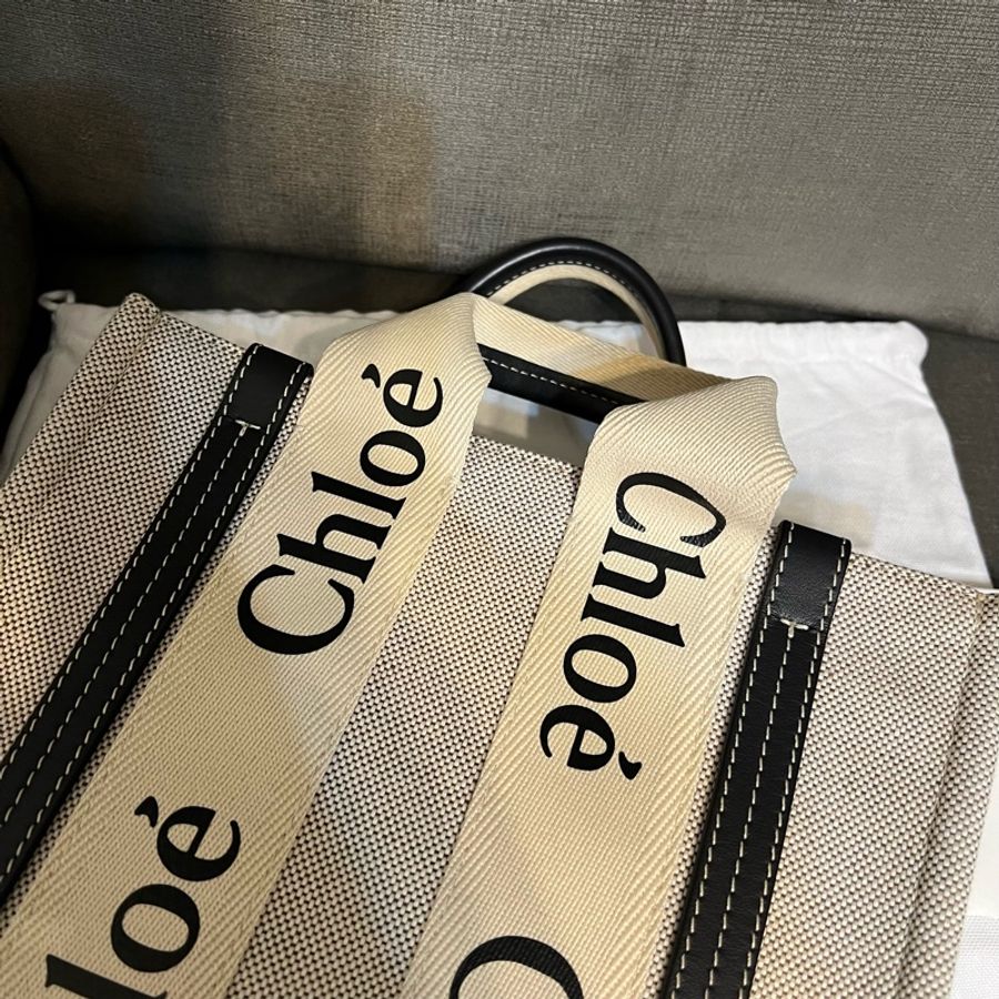 Chloe woody tote bag small 托特包 小號-4