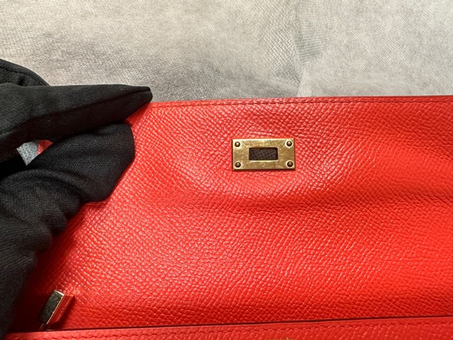 Hermes 愛馬仕 Kelly 長夾 X 刻-5
