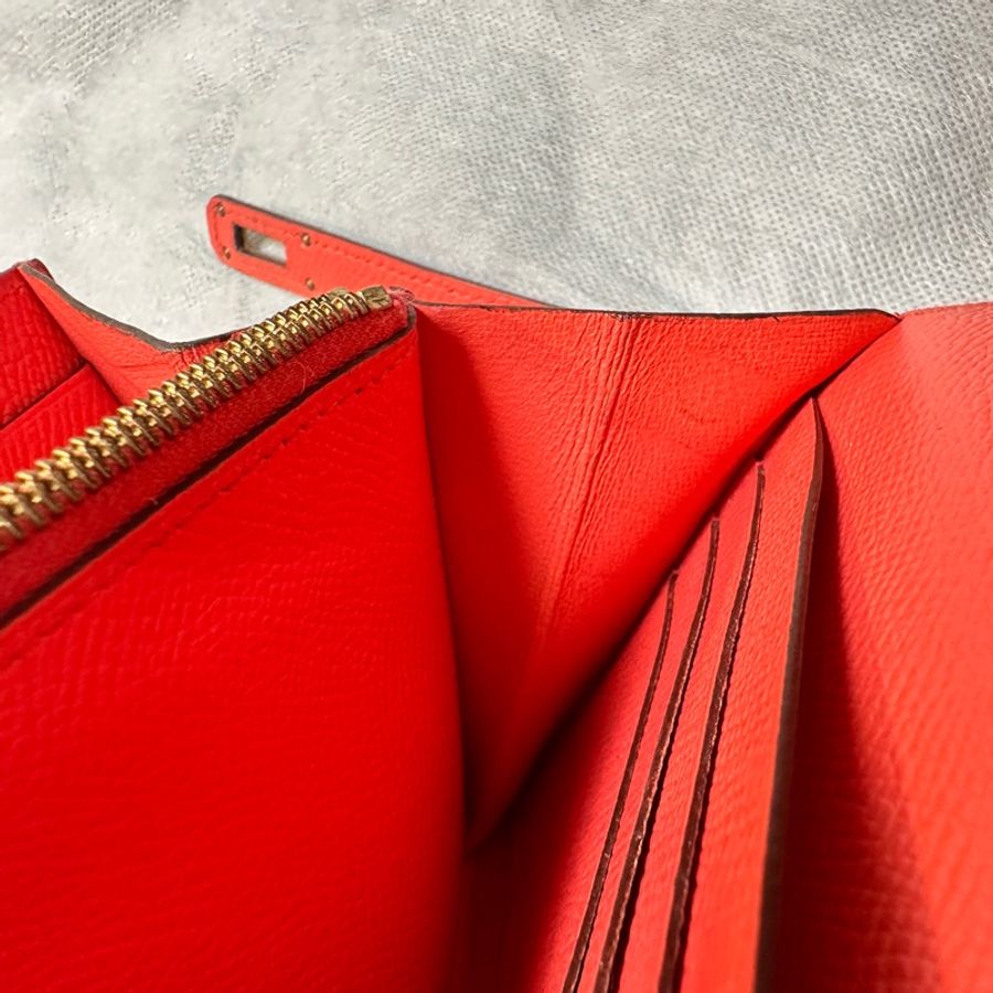 Hermes 愛馬仕 Kelly 長夾 X 刻-12
