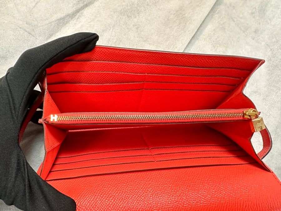 Hermes 愛馬仕 Kelly 長夾 X 刻-13