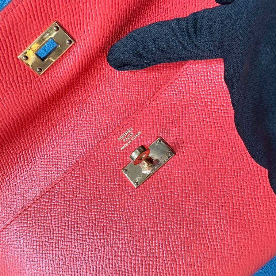 Hermes 愛馬仕 Kelly 長夾 X 刻-20