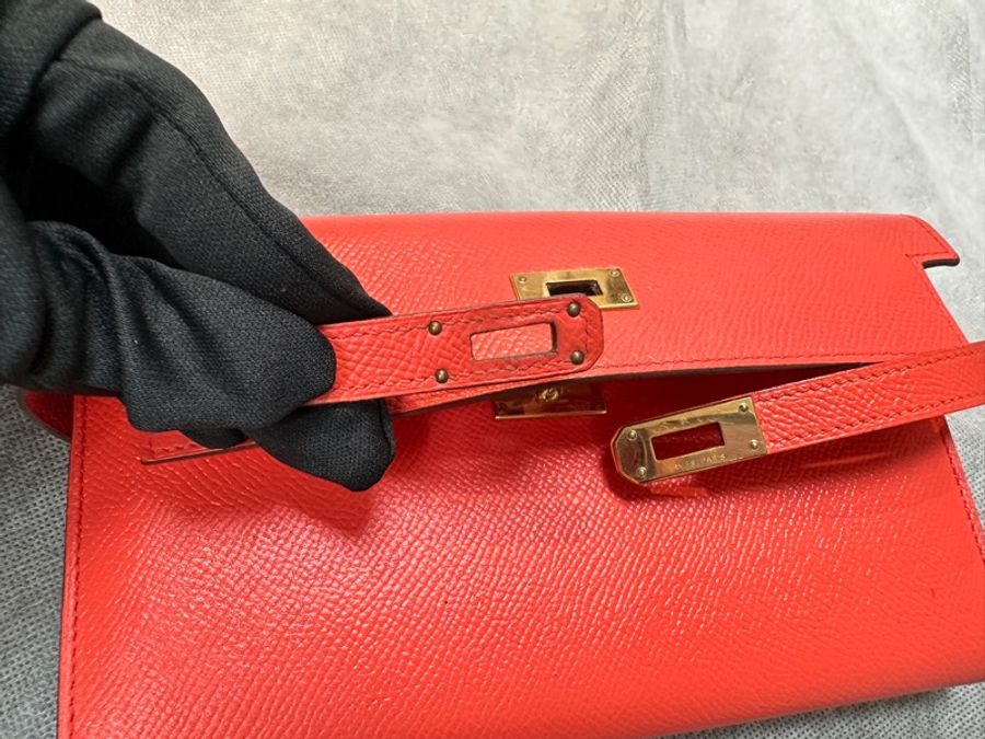 Hermes 愛馬仕 Kelly 長夾 X 刻-23