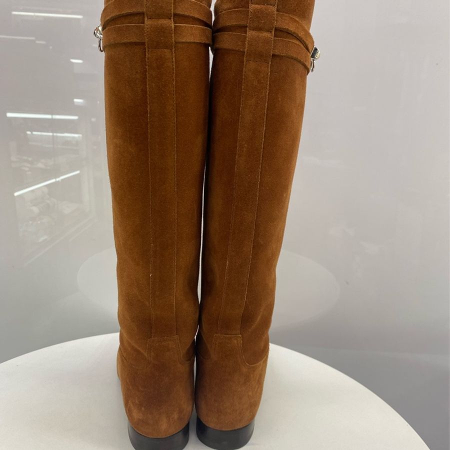 Hermès 猄皮長靴-4