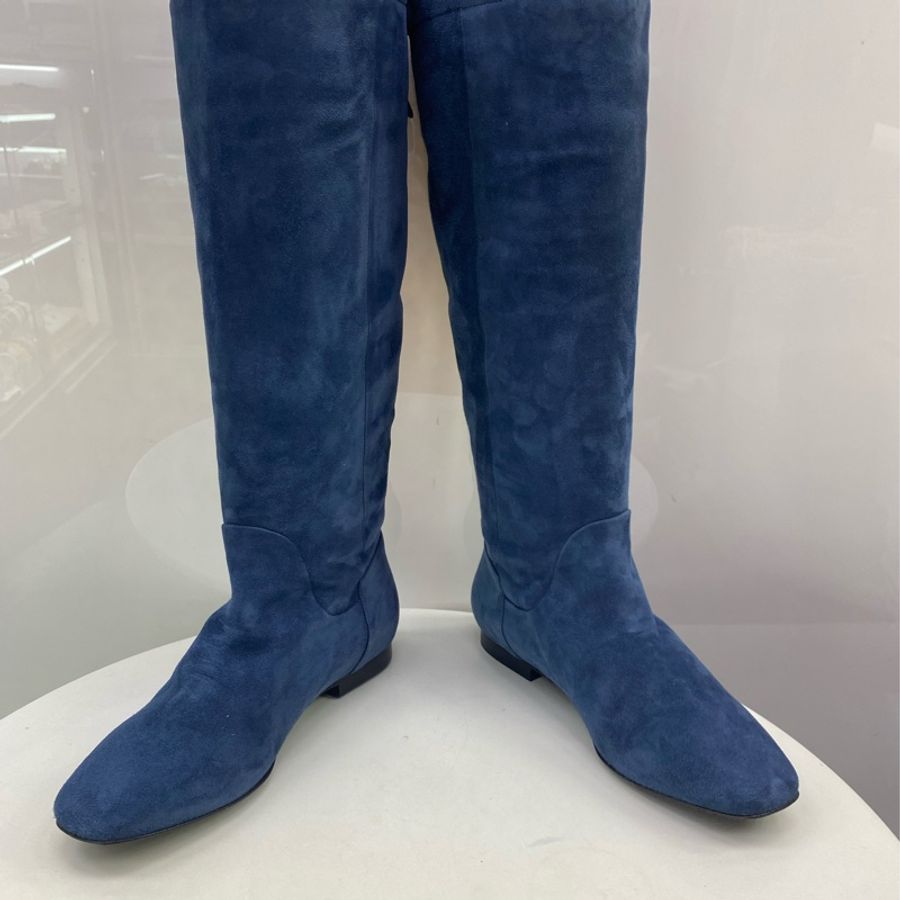 Hermès Suede Long Boots-1