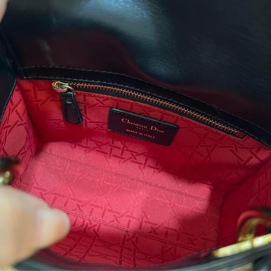 迪奧 黛妃迷你 Lady Dior 手袋-4
