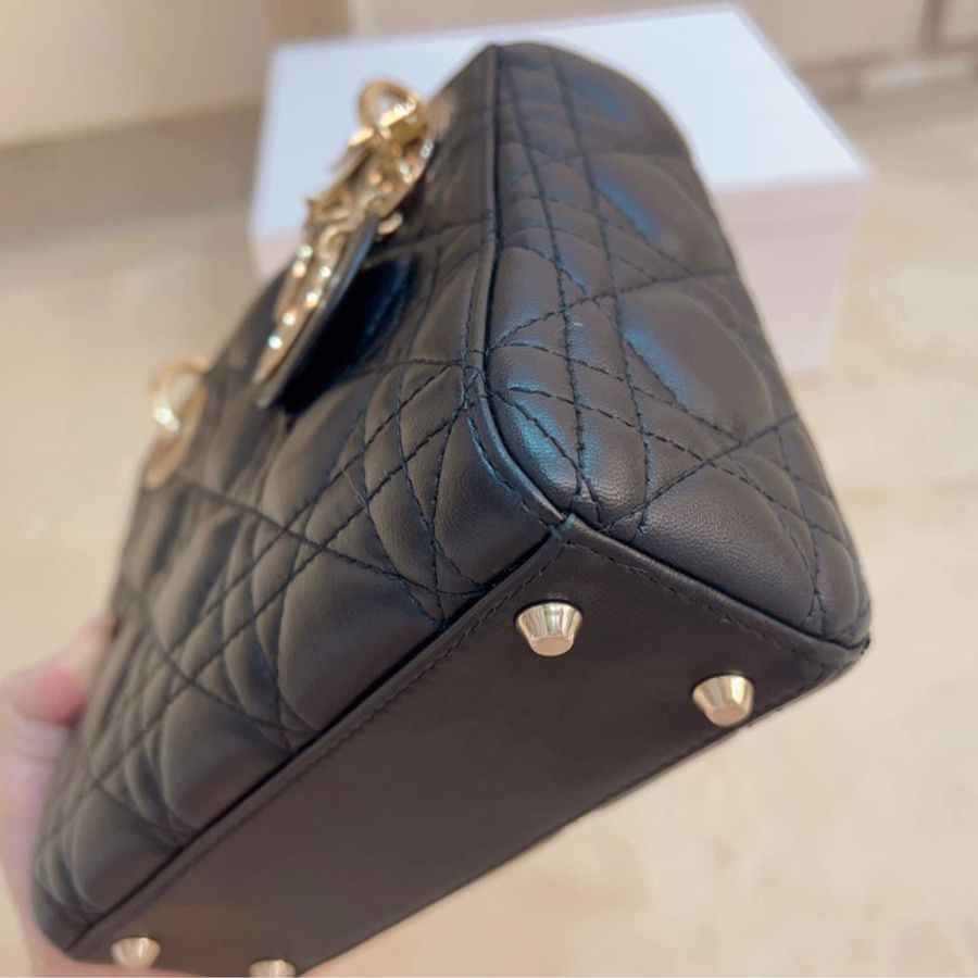迪奧 黛妃迷你 Lady Dior 手袋-8