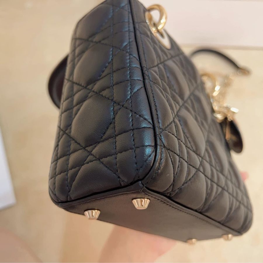 迪奧 黛妃迷你 Lady Dior 手袋-10