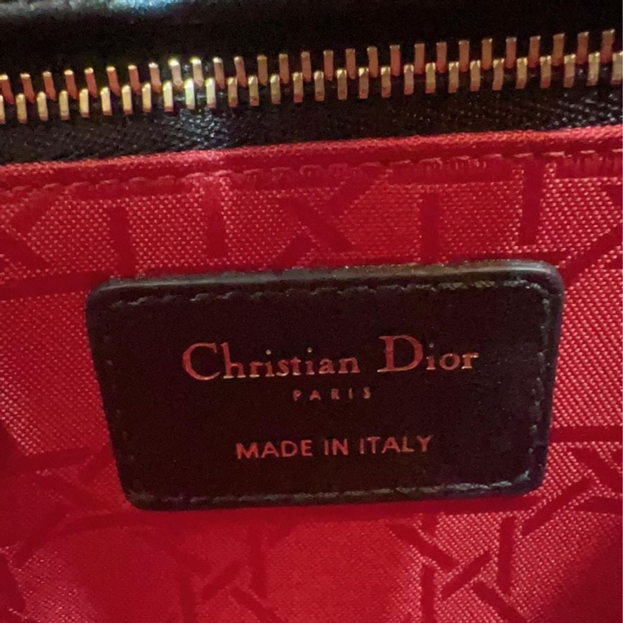 迪奧 黛妃迷你 Lady Dior 手袋-12