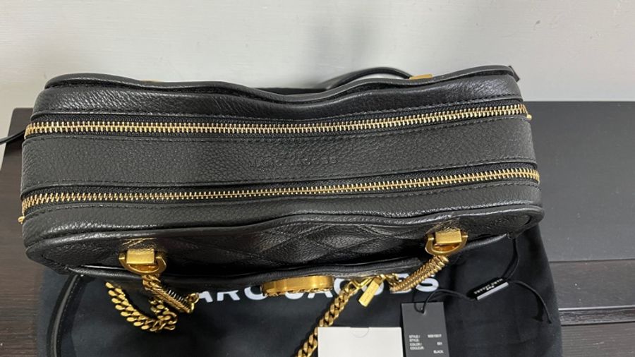 Marc jacobs 專櫃款大金釦肩背包 降價-2