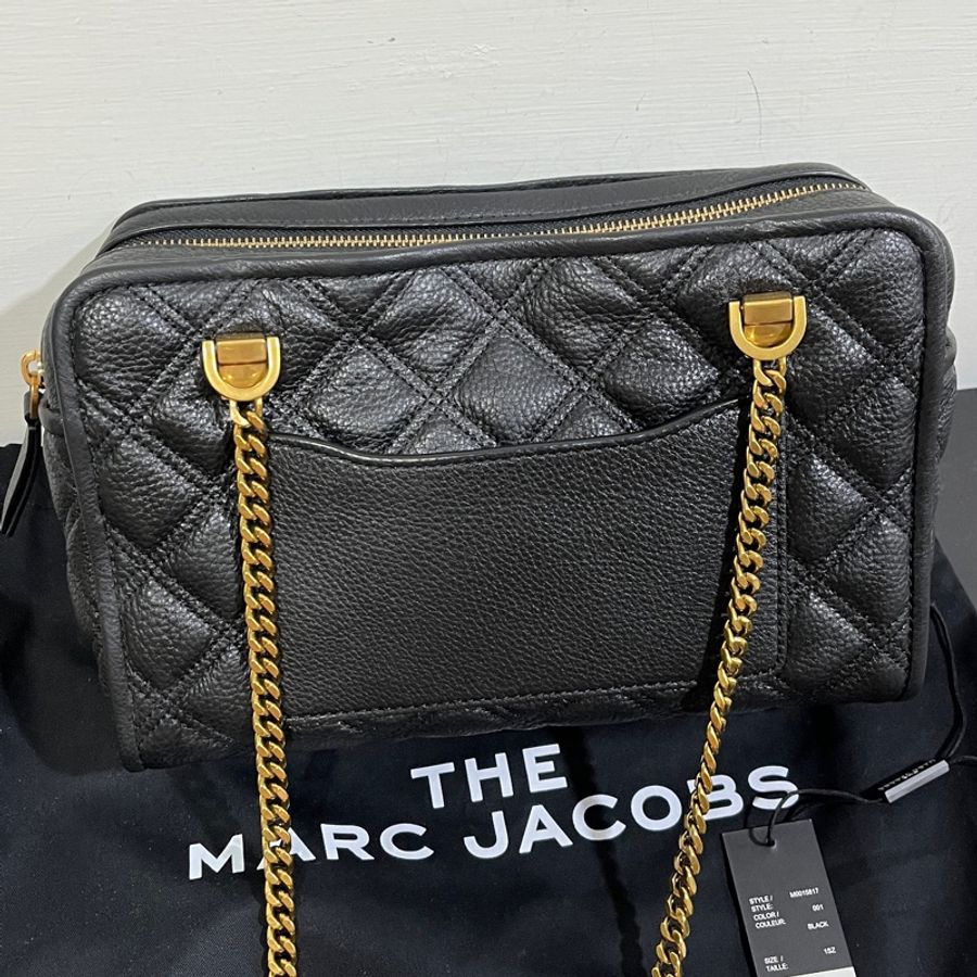 Marc jacobs 專櫃款大金釦肩背包 降價-3