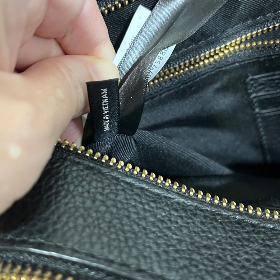 Marc jacobs 專櫃款大金釦肩背包 降價-5