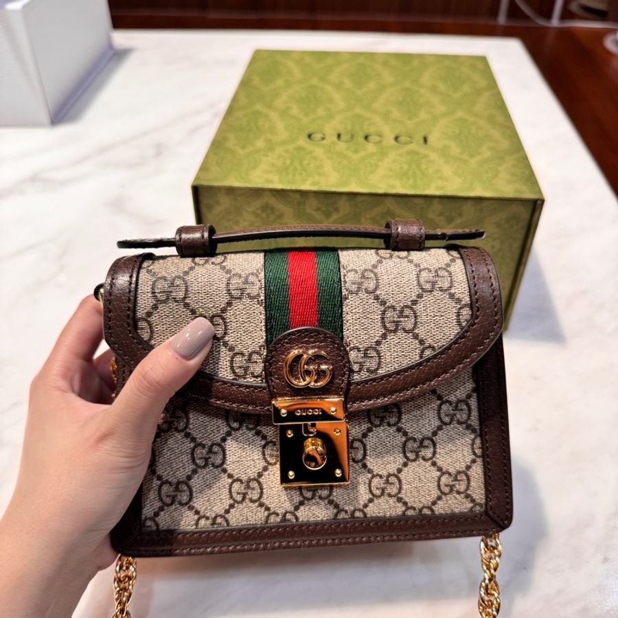 Gucci Ophidia GG 迷你肩背袋-2