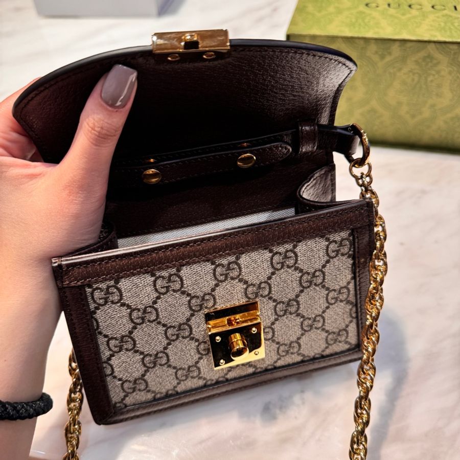 Gucci Ophidia GG 迷你肩背袋-3