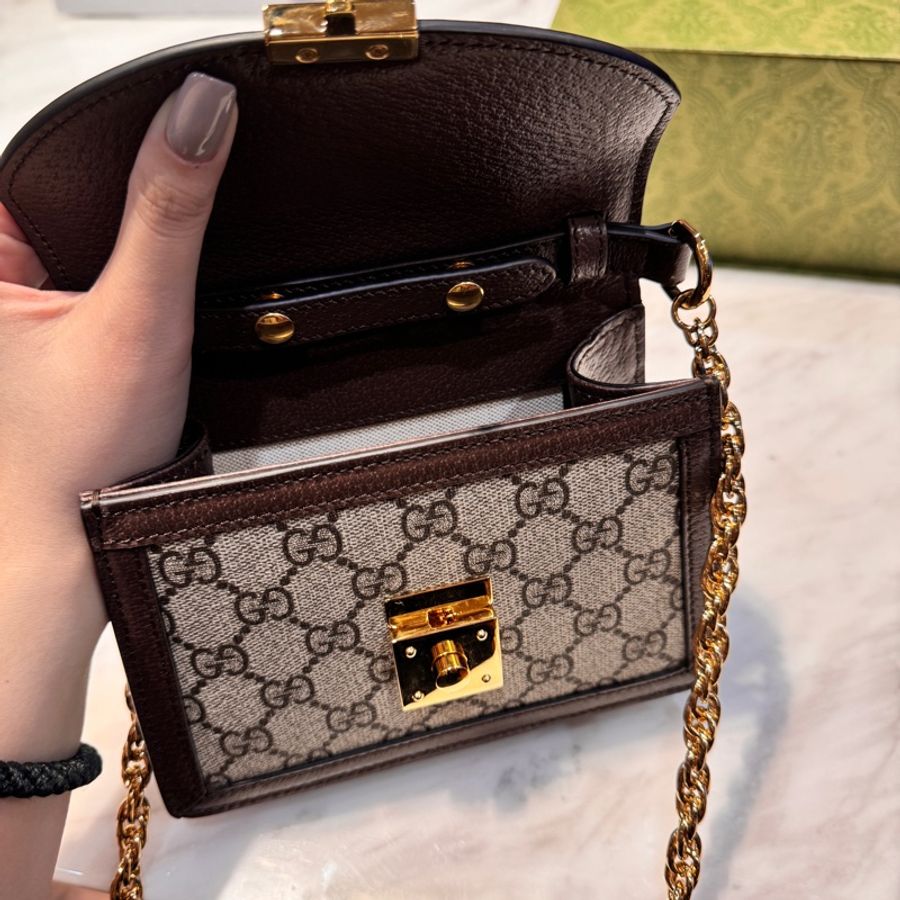 Gucci Ophidia GG 迷你肩背袋-4