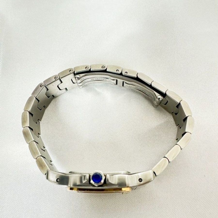 Cartier Santos Galbee 1567 18k watch 24X41 mm-1