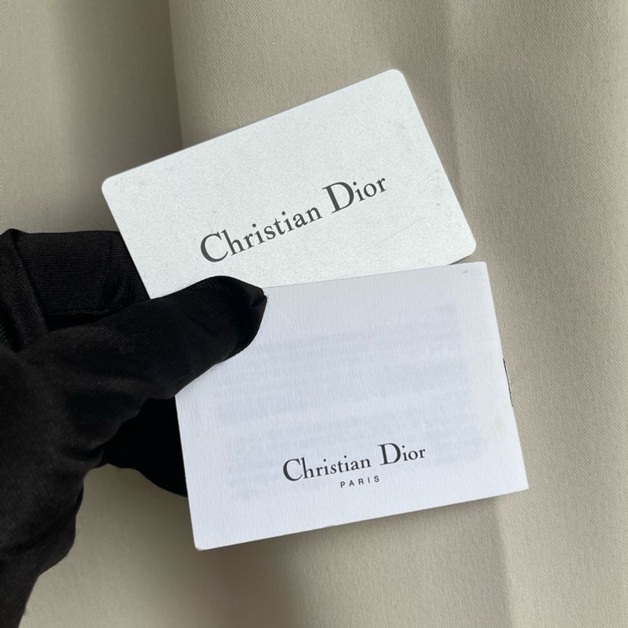 Dior 迪奧 稀有 蝴蝶結🎀手提包 滿版黑老花-10