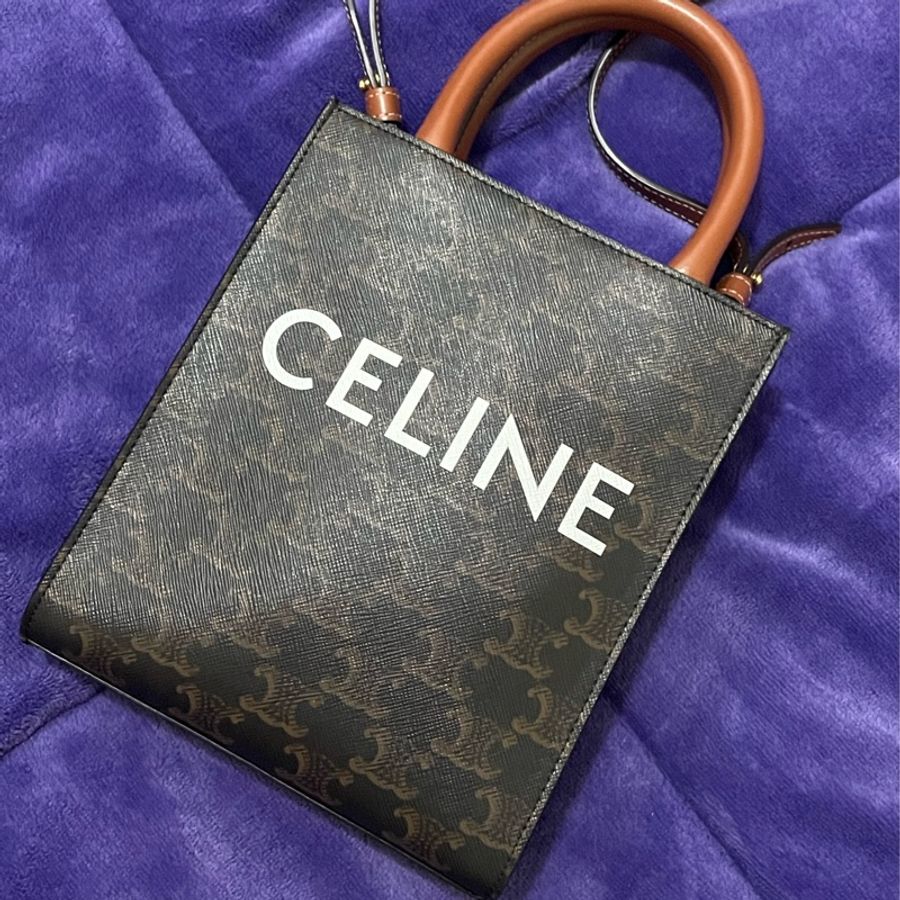 Celine 老花手提包-0